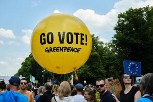 Alliance Demonstration in favour of Democracy and Participation in the European Elections in Berlin II