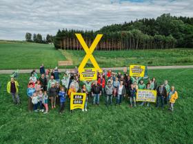 Demonstration against Gas Drilling in Bavaria