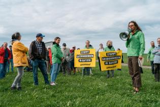 Demonstration against Gas Drilling in Bavaria