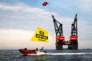 Floating Protest Camp off Borkum