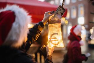 Emden Greenpeace Group at Interactive Advent Campaign in Germany