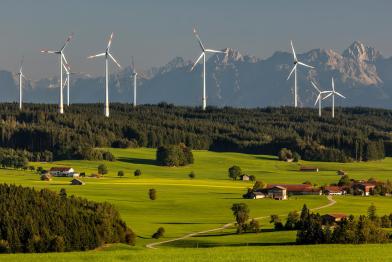 Windpark at Haarberg