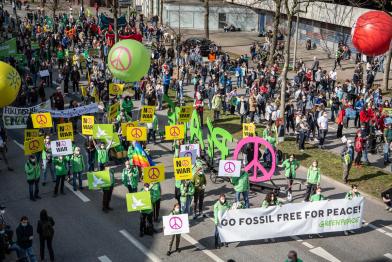 Climate Strike for Climate Protection and Peace in Hamburg