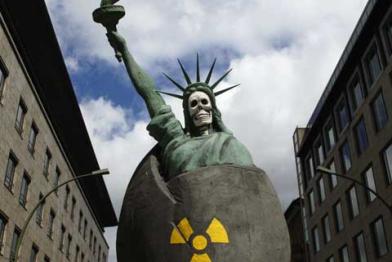 Symbol für aggressive US-Atompolitik