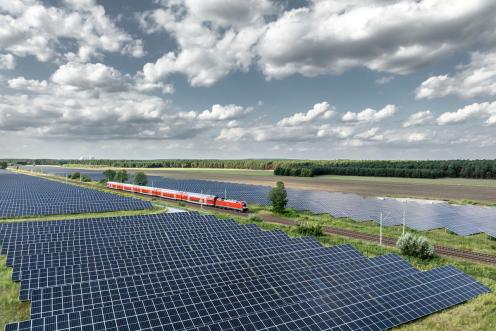 Lubolz Solar Park in Germany