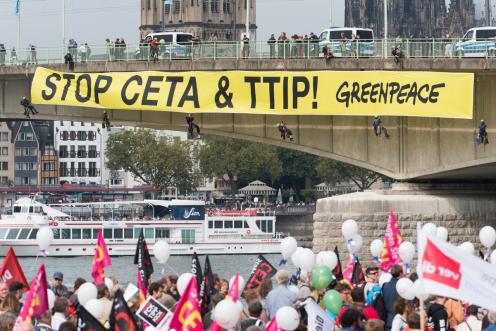 TTIP/CETA Demonstration in Cologne