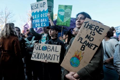 March for Climate Justice in London