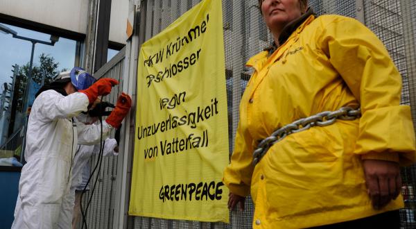 Vattenfall Kruemmel Action in Germany