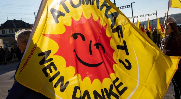 The 2200th Vigil against Nuclear in Switzerland