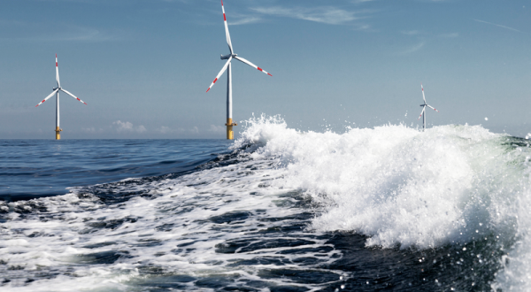 Offshore-Windanlage "Baltic One" in der Ostsee