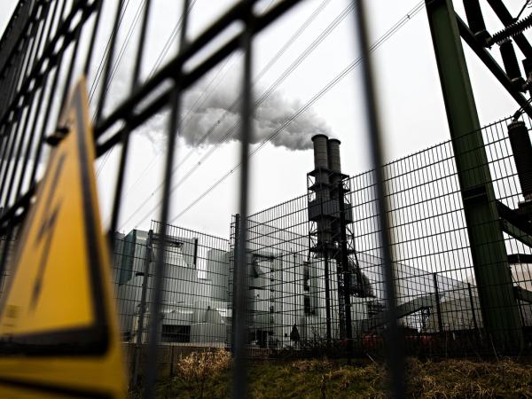 Hard Coal Fired Power Plant Moorburg in Hamburg