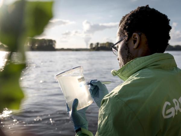 Sampling and Analysis of PFAS in the River Rhine in Germany