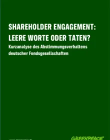 Shareholder Engagement: Leere Worte oder Taten?